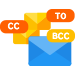 メールヘッダの変換（Cc／Bcc強制付与・Bcc強制変換）