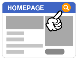 STEP1:���Ѓz�[���y�[�W�Ɍ������{�^����\���Ă��������܂��B