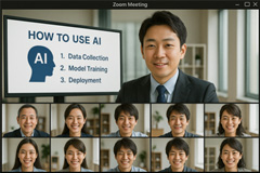 各部署で実業務での活用事例を社内共有する