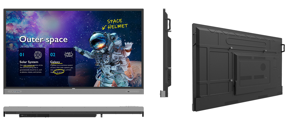 大型4K UHD高画質画面 電子黒板 「RM03」シリーズ