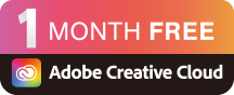 1MONTH FREE Adobe Creative Cloud