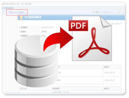 サテライトオフィス・PDF作成サーバー for クラウド