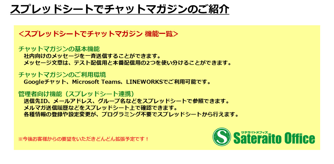 チャットマガジン