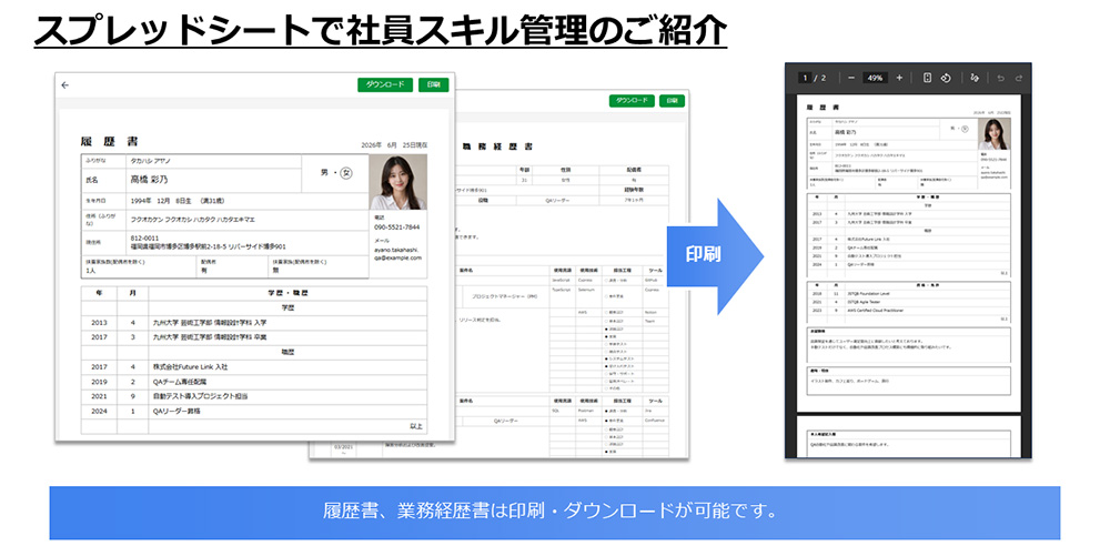 社員スキル管理
