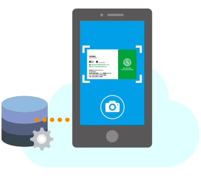 名刺管理機能イメージ