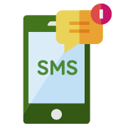 �T�e���C�g�I�t�B�X�E�V���[�g���[���iSMS�j�z�M